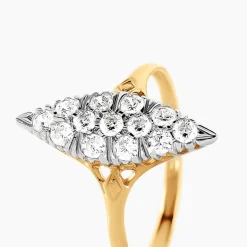 Bague Marchioness Or Jaune Oxyde De Zirconium