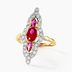 Bague Marchionessa Or Jaune Oxyde De Zirconium