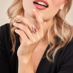 Bague Marchionessa Or Jaune Oxyde De Zirconium