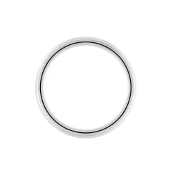 Bague Margalith Acier Blanc