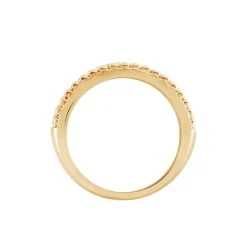 Bague Marie-baptistine Plaqué Or Jaune Oxyde De Zirconium