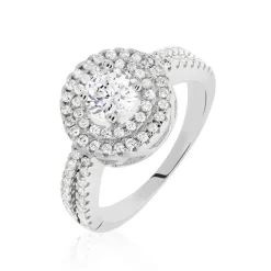 Bague Marie-felix Argent Blanc Oxyde De Zirconium