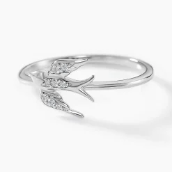 Bague Marilla Argent Blanc Oxyde De Zirconium