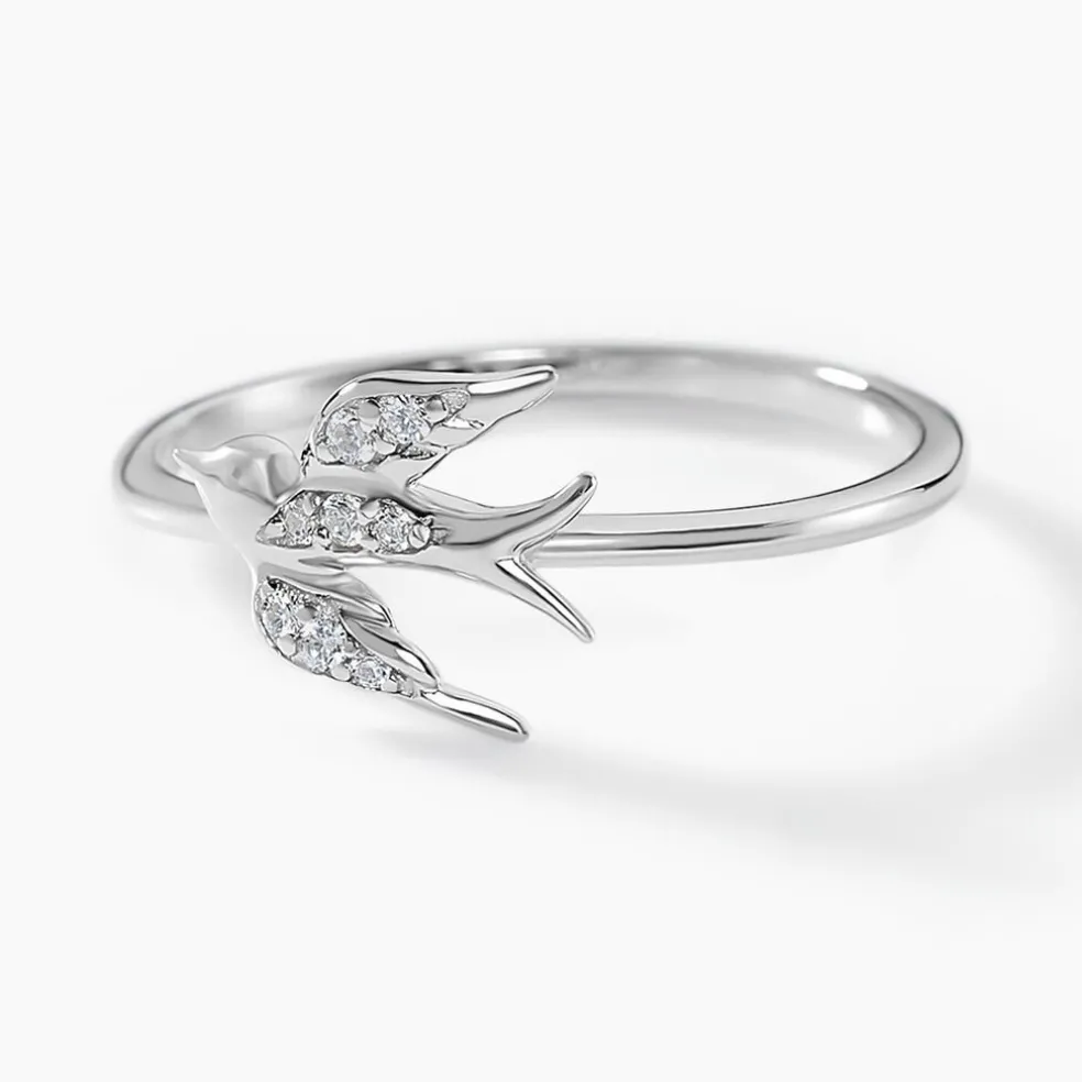 Bague Marilla Argent Blanc Oxyde De Zirconium
