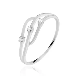 Bague Marnie Or Blanc Diamant