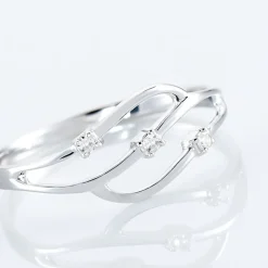 Bague Marnie Or Blanc Diamant