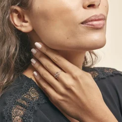 Bague Marnie Or Blanc Diamant