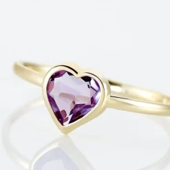 Bague Marsie Or Jaune Améthyste