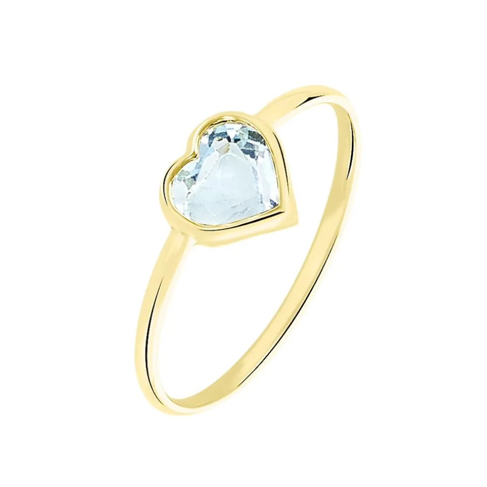 Bague Marsie Or Jaune Topaze