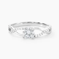 Bague Maryna Argent Blanc Oxyde De Zirconium