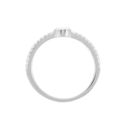 Bague Maryne Argent Blanc Oxyde De Zirconium