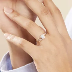 Bague Mavriki Or Jaune Oxyde