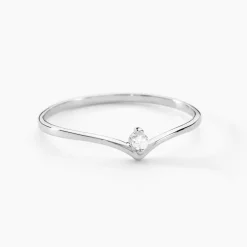 Bague Maye Or Blanc Diamant