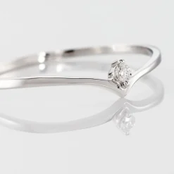 Bague Maye Or Blanc Diamant