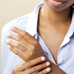 Bague Maye Or Blanc Diamant