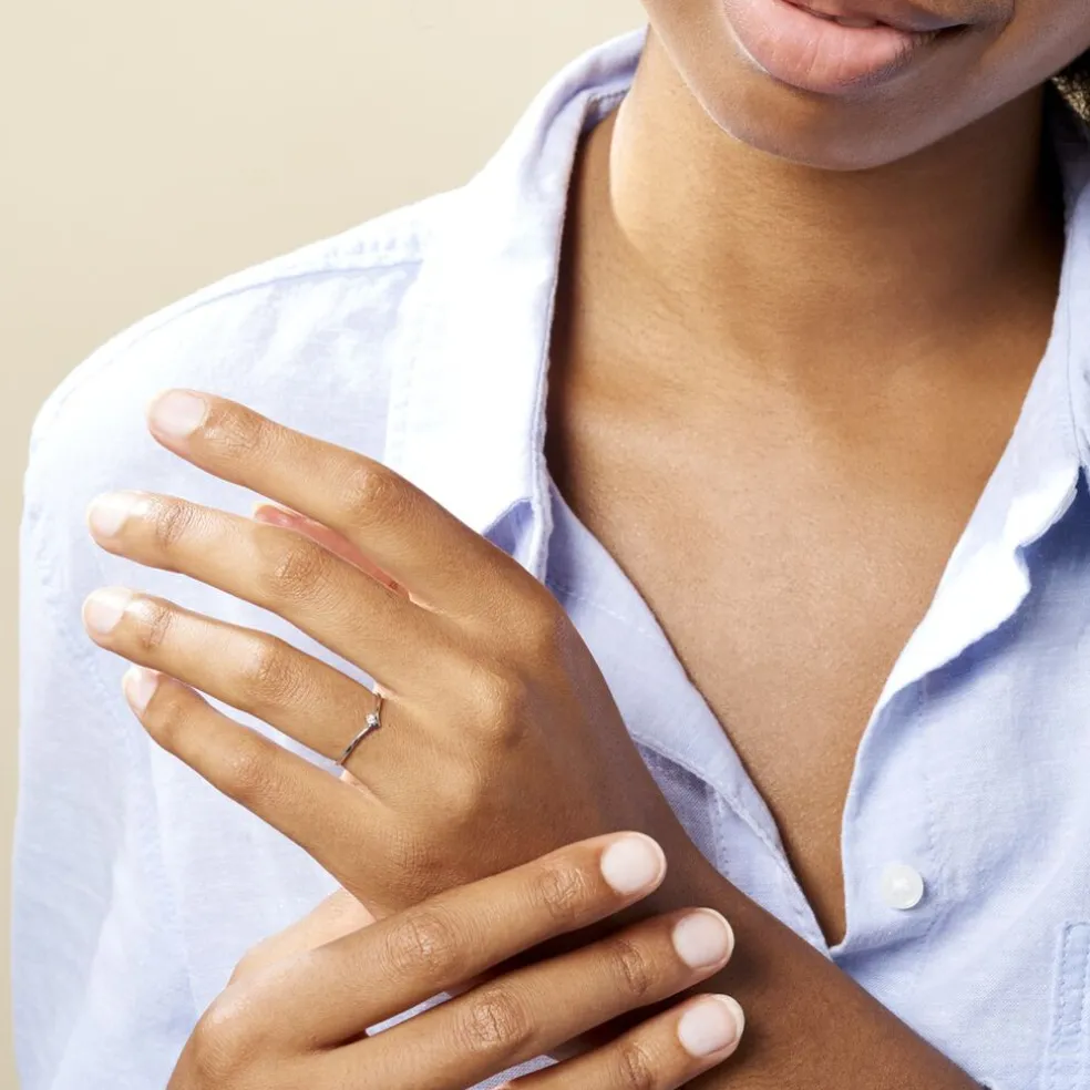 Bague Maye Or Blanc Diamant