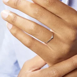 Bague Maye Or Blanc Diamant