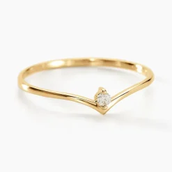 Bague Maye Or Jaune Diamant