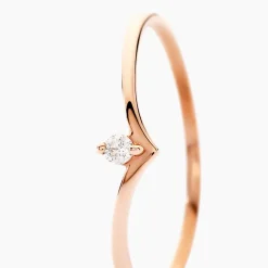 Bague Maye Or Rose Diamant