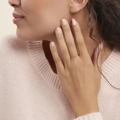 Bague Maye Or Rose Diamant