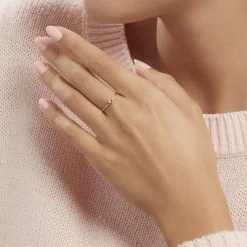 Bague Maye Or Rose Diamant