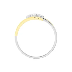 Bague Mayline Or Bicolore Diamant