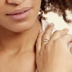 Bague Mayline Or Bicolore Diamant