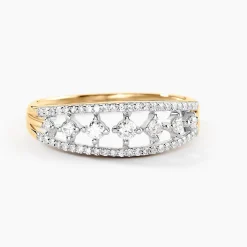 Bague Meirion Or Blanc Diamant Synthétique