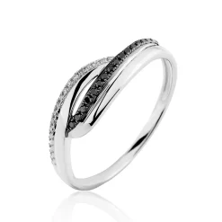 Bague Melinda Or Blanc Diamant