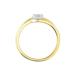 Bague Melinia Or Jaune Diamant