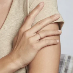 Bague Messina Argent Rose