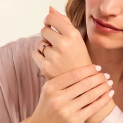 Bague Mireilla Plaqué Or Doré Oxyde De Zirconium