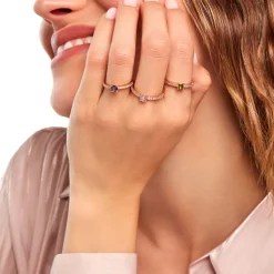 Bague Mireilla Plaqué Or Doré Oxyde De Zirconium