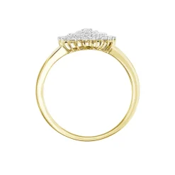 Bague Mireya Or Jaune Oxydes