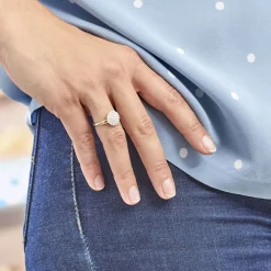 Bague Mireya Or Jaune Oxydes