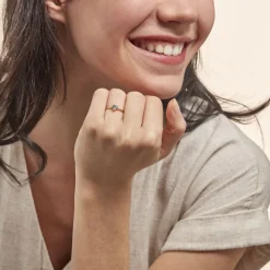 Bague Miyah Or Jaune Topaze