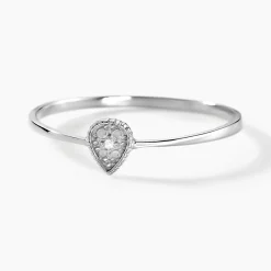 Bague Mon 1er Diamant Or Blanc Diamant