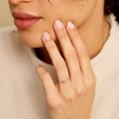 Bague Mon 1er Diamant Or Blanc Diamant