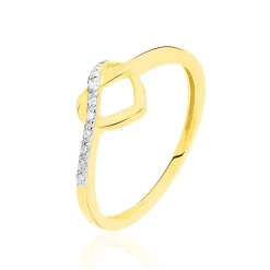 Bague Mona-lisa Or Jaune Diamant