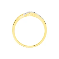 Bague Mona-lisa Or Jaune Diamant