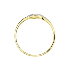 Bague Mona-lisa Or Jaune Diamants