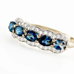 Bague Multipierres Or Jaune Margaux Topaze