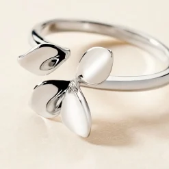 Bague Narcisse Dream Argent Blanc