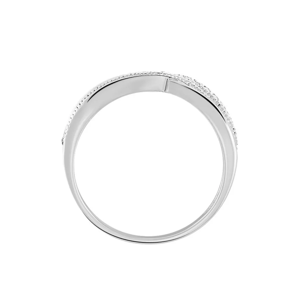 Bague Nauri Argent Blanc Oxyde De Zirconium