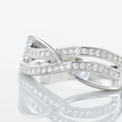 Bague Nauri Argent Blanc Oxyde De Zirconium