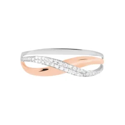Bague Nene Or Bicolore Diamant