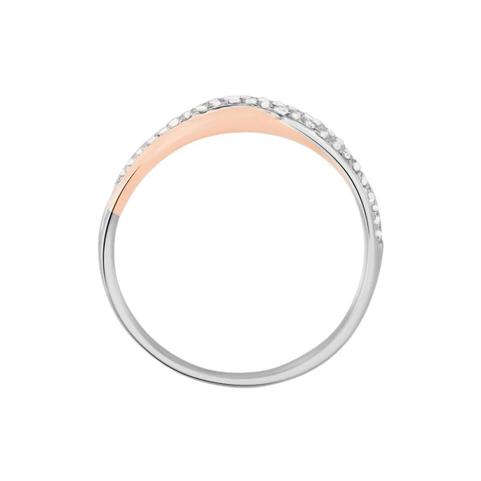 Bague Nene Or Bicolore Diamant