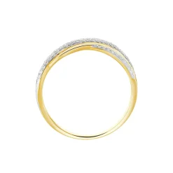 Bague Nila Or Jaune Diamant