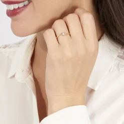 Bague Nolah Or Jaune Diamant