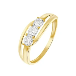 Bague Nolan Or Jaune Diamant